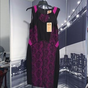 Black Purple dress